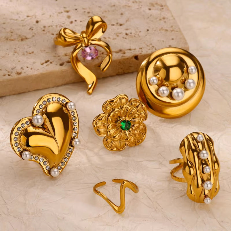 Amore Heart Ring