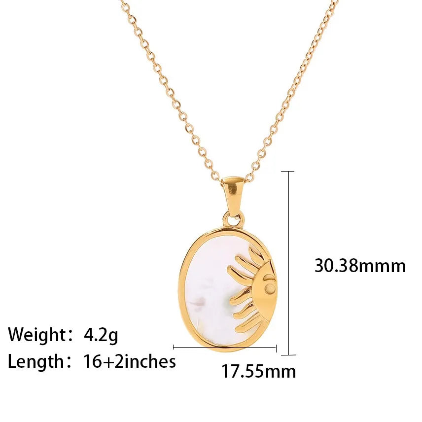 Astrid Sun Necklace