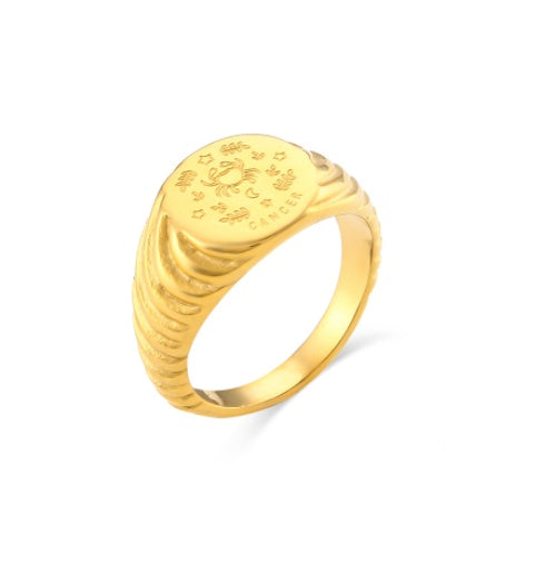Celeste Horoscope Ring